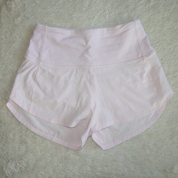 Women's Size 2 Speed Up High-Rise Lined Short 2.5" Inseam, Pink Organza - Picture 1 of 6